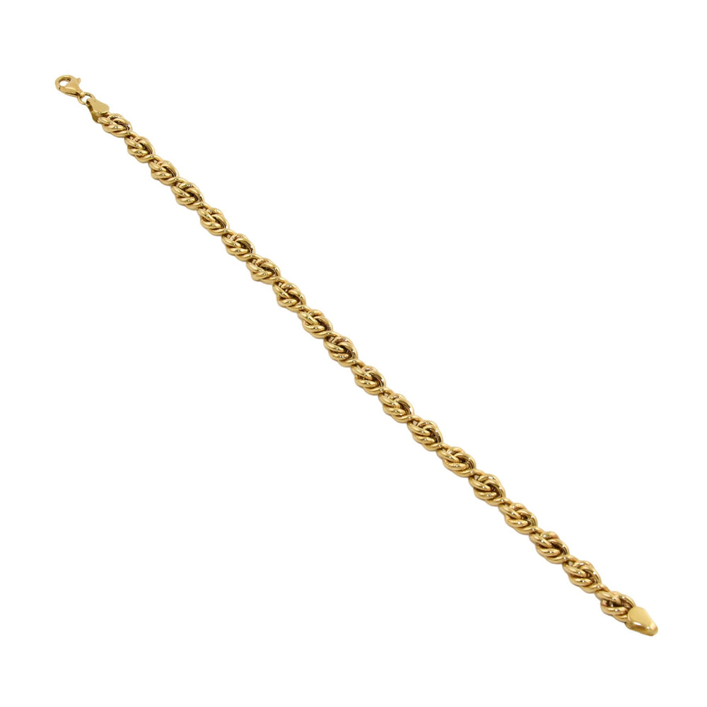 
                      
                        14K Gold x Double French Knot Bracelet - Kingdom Jewelry
                      
                    