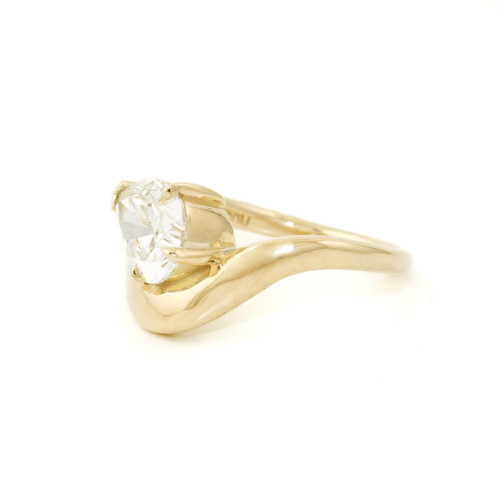 14k Gold x Horizon Pear Diamond Contour - Kingdom Jewelry