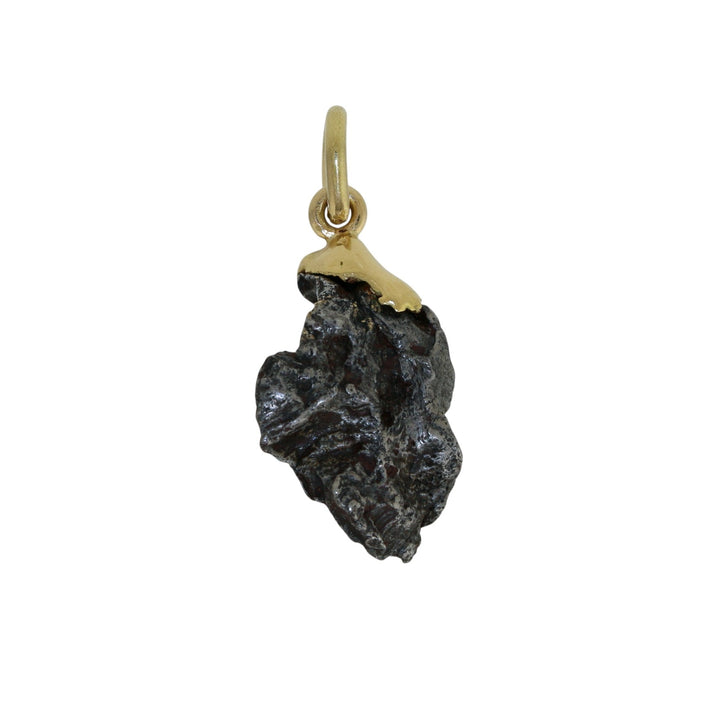14k Gold x Meteorite Nugget Pendant - Kingdom Jewelry