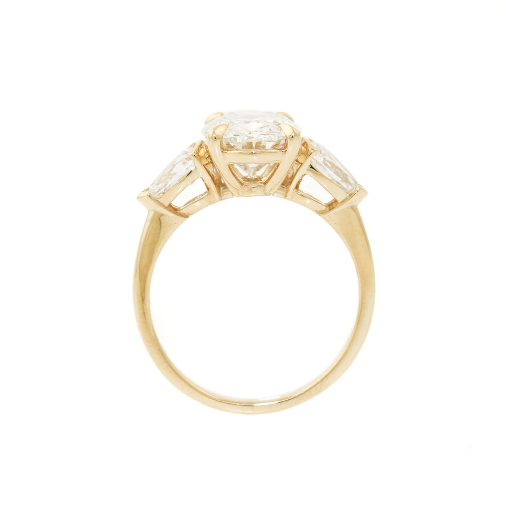 
                  
                    14k Gold x Oval & Pear Lab Diamond Ring - Kingdom Jewelry
                  
                