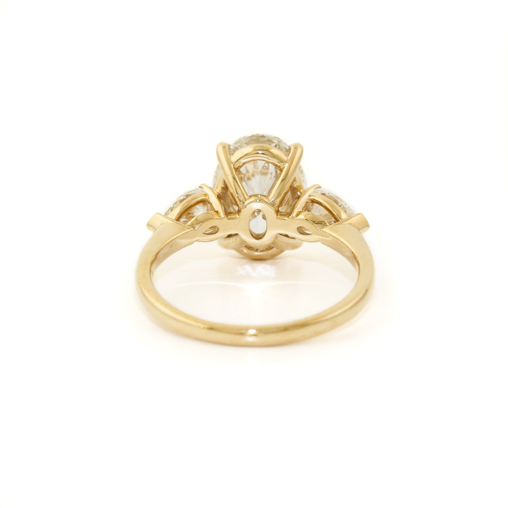 
                  
                    14k Gold x Oval & Pear Lab Diamond Ring - Kingdom Jewelry
                  
                