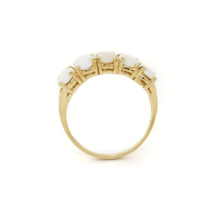 14k Gold x Quinet Welo Opal Ring - Kingdom Jewelry