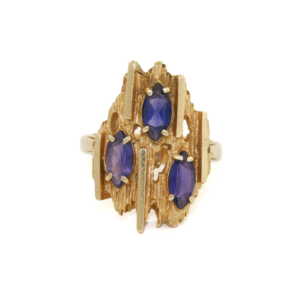 
                      
                        14k Gold x Synthetic Marquise Purple Sapphire Ring - Kingdom Jewelry
                      
                    