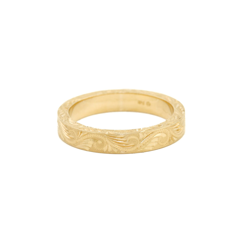 
                  
                    14K Italian Gold x Engraved Filigree Band - Kingdom Jewelry
                  
                