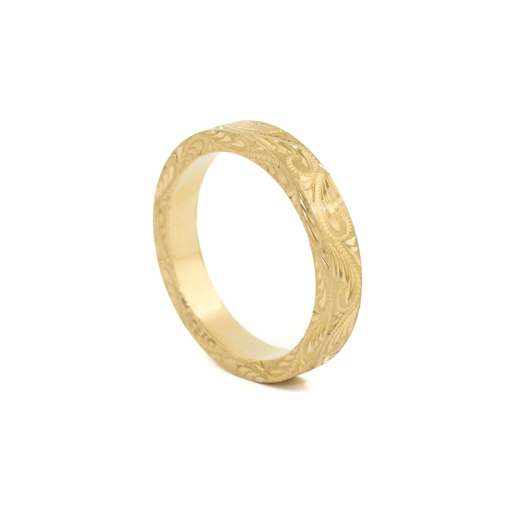 
                  
                    14K Italian Gold x Engraved Filigree Band - Kingdom Jewelry
                  
                