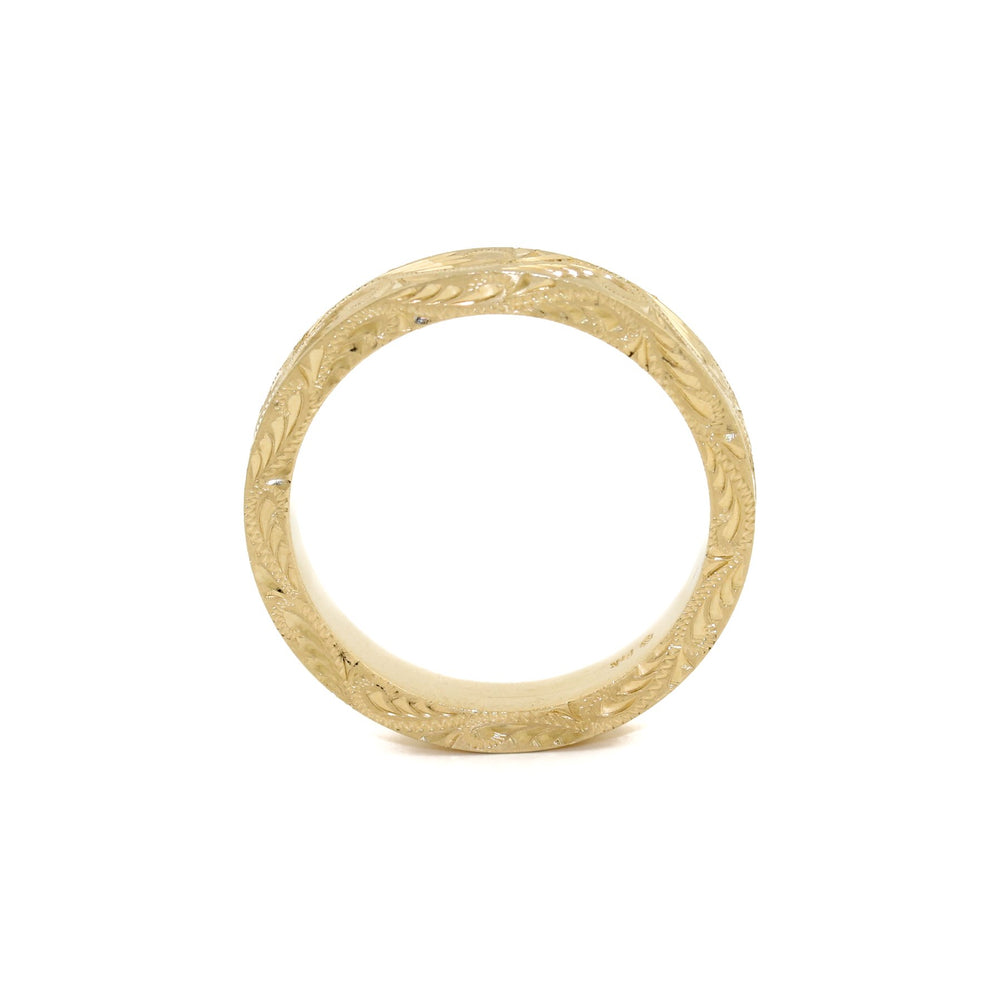 
                  
                    14K Italian Gold x Engraved Filigree Band - Kingdom Jewelry
                  
                