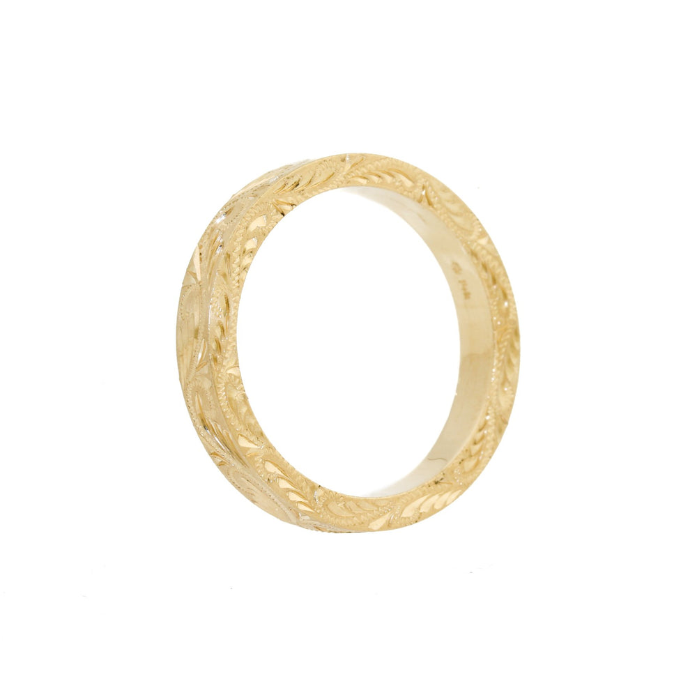 
                  
                    14K Italian Gold x Engraved Filigree Band - Kingdom Jewelry
                  
                