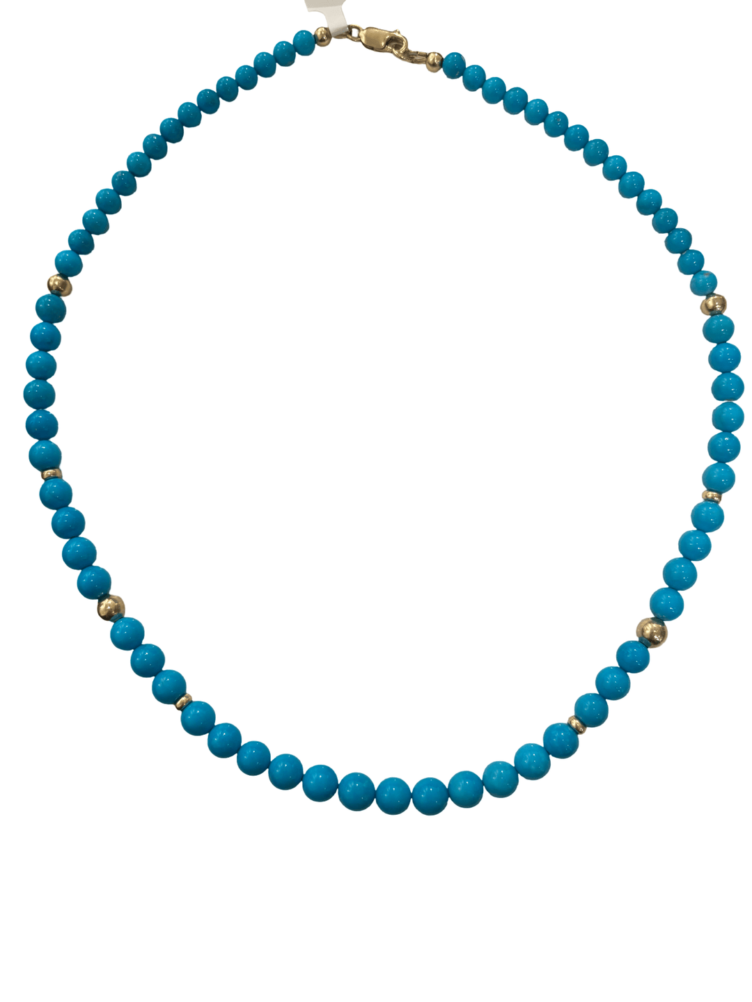 14K Sleeping Beauty Strand 18" - Kingdom Jewelry