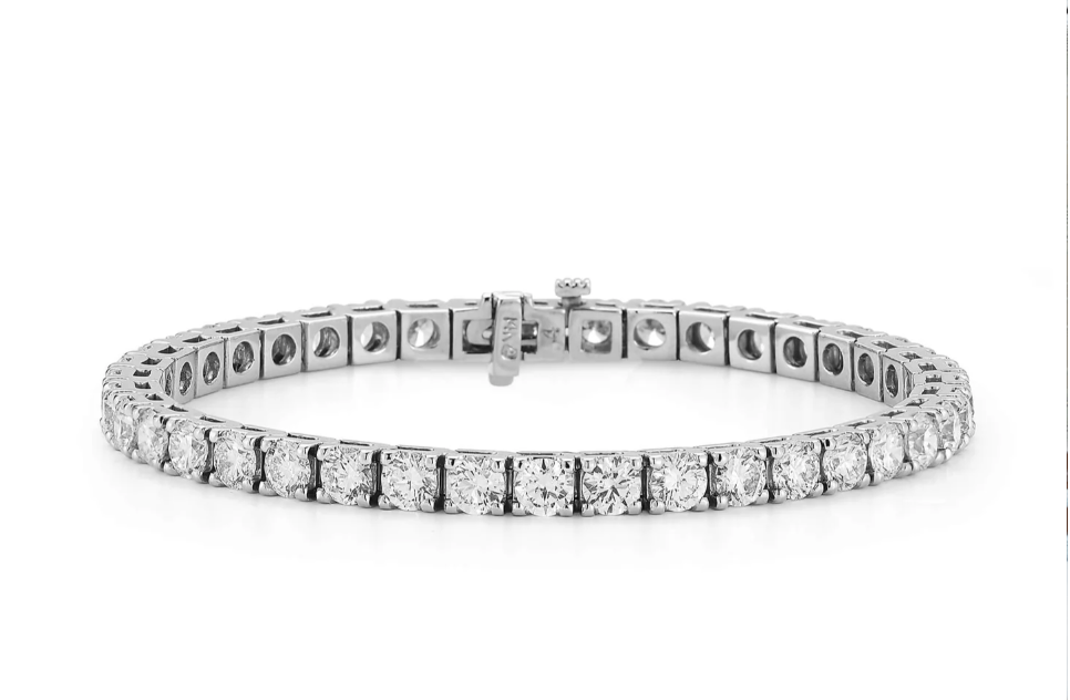 14k White Gold 7ct Lab Diamonds - Kingdom Jewelry