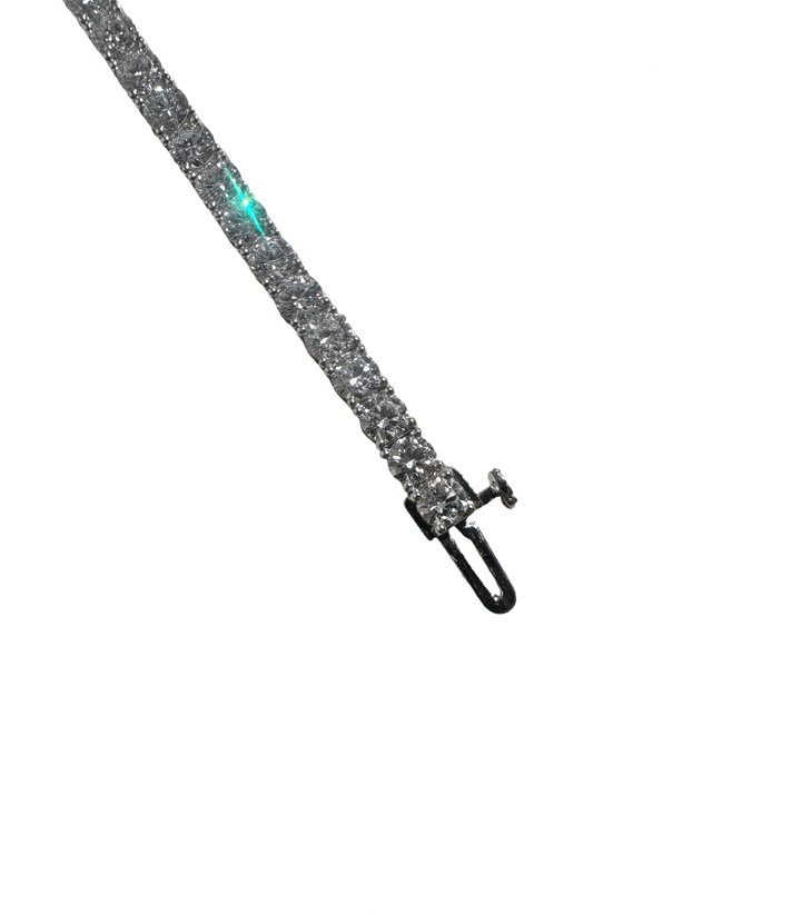 14K White Gold Tennis Bracelet 7ct VS FG - Kingdom Jewelry