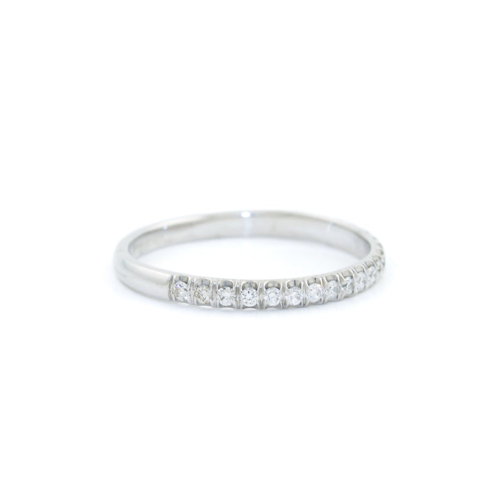 
                  
                    14k White Gold x 2mm Eternity Diamond Band - Kingdom Jewelry
                  
                