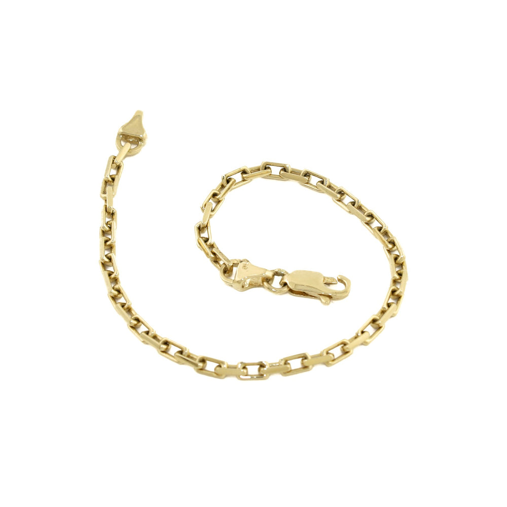 
                      
                        14K x 4mm Cable Chain Link Bracelet - Kingdom Jewelry
                      
                    