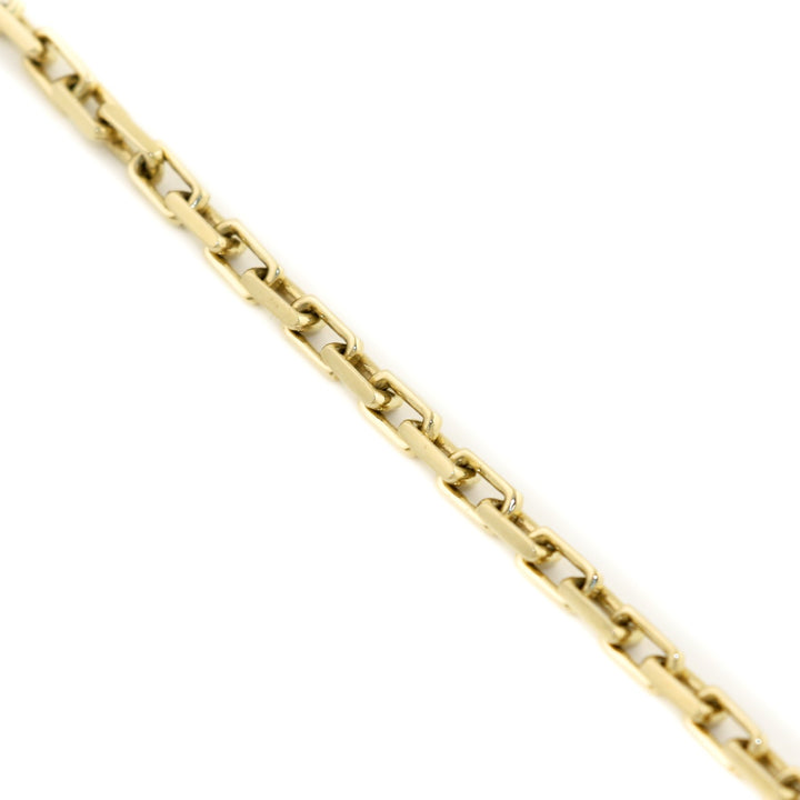 14K x 4mm Cable Chain Link Bracelet - Kingdom Jewelry
