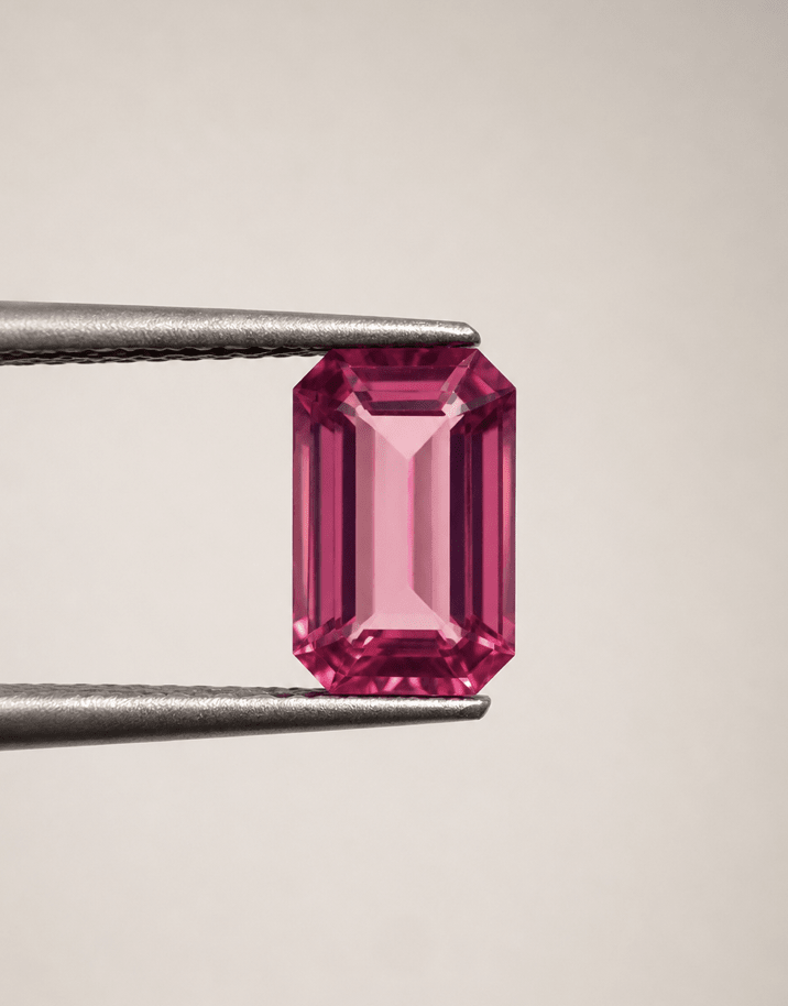 1.538ct Vivid Pink Mahenge Spinel - Kingdom Jewelry