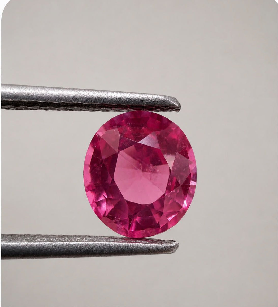 1.60ct Vivid Pink Mahenge Spinel - Kingdom Jewelry
