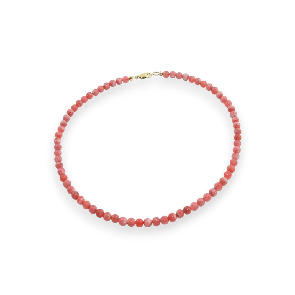 
                      
                        17.5" Rhodochrosite Beaded Necklace - Kingdom Jewelry
                      
                    