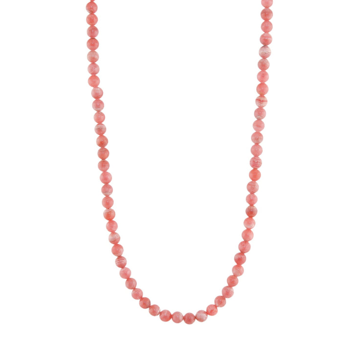 17.5" Rhodochrosite Beaded Necklace - Kingdom Jewelry