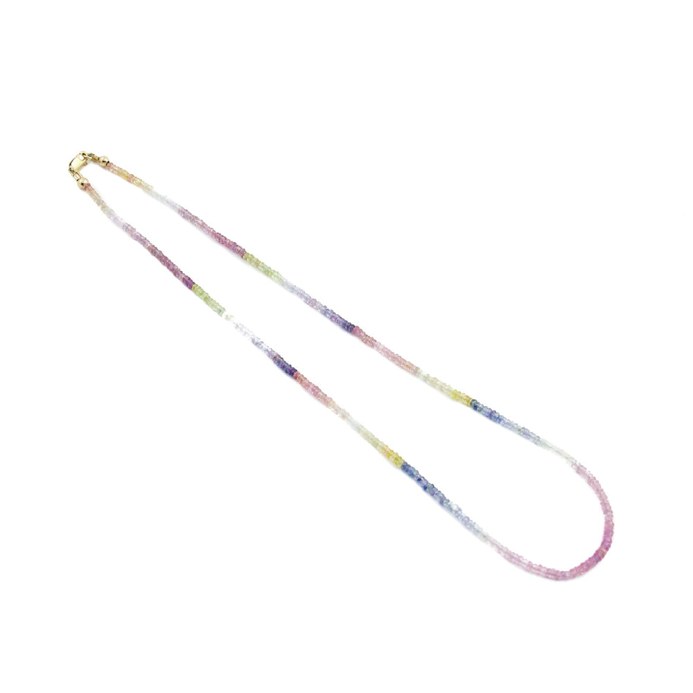 
                  
                    18" Faceted Pastel Sapphire + Gold Necklace Strand - Kingdom Jewelry
                  
                