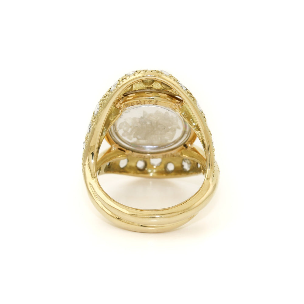 
                  
                    18k Gold x 1.25 ct Rose - Cut Diamond "Celestial Eye" Cocktail Ring - Kingdom Jewelry
                  
                