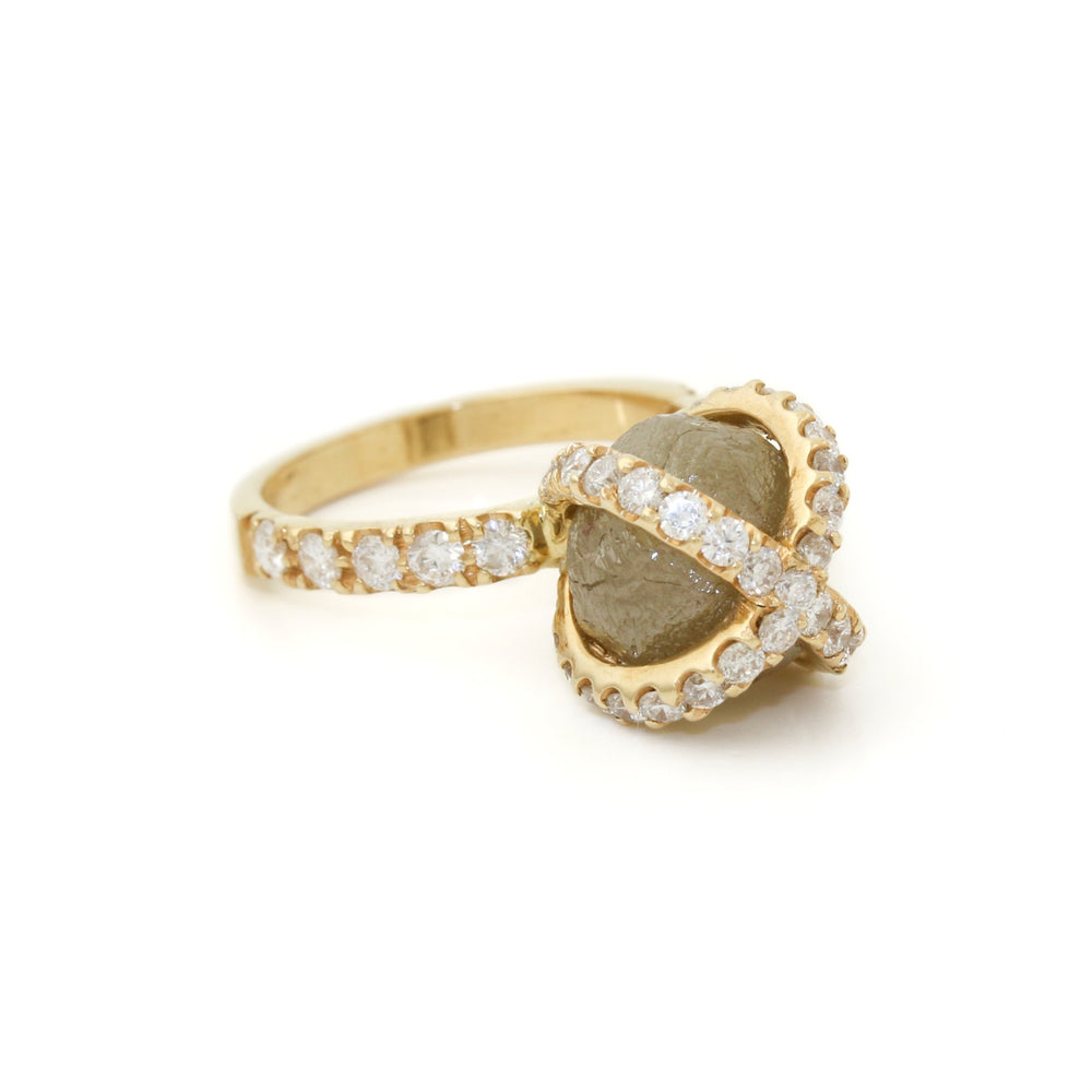 
                  
                    18k Gold x 6ct Rough Diamond Cocktail Ring - Kingdom Jewelry
                  
                