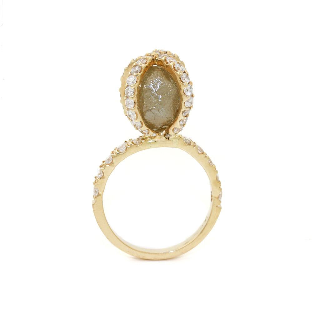 
                  
                    18k Gold x 6ct Rough Diamond Cocktail Ring - Kingdom Jewelry
                  
                