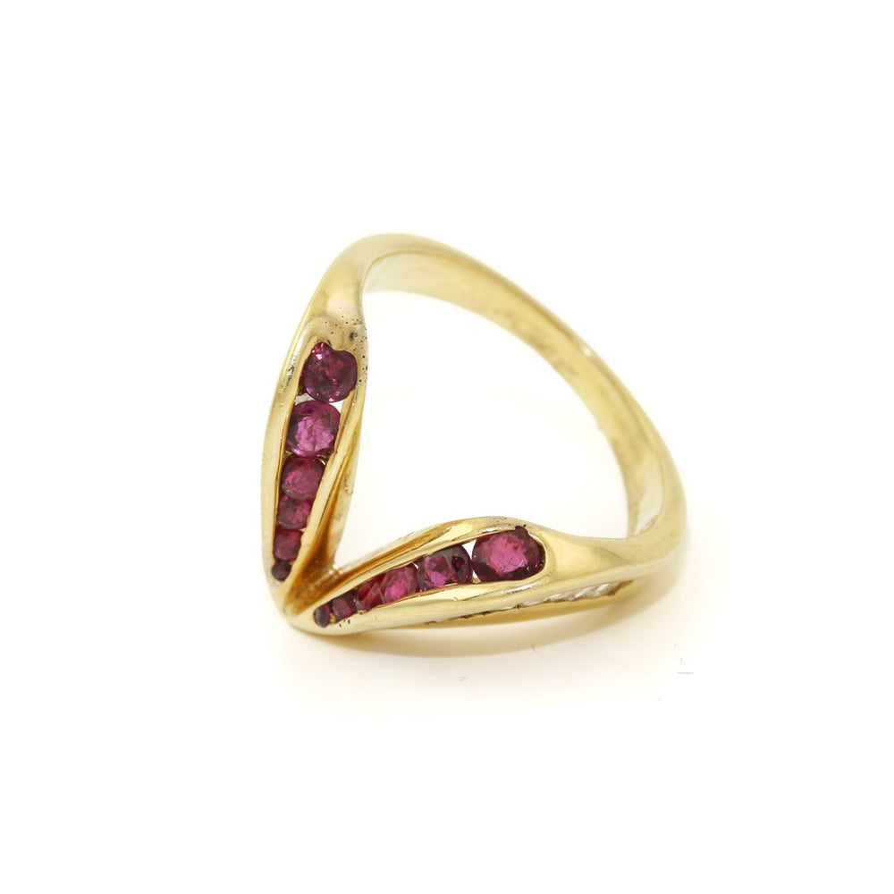 
                  
                    18k Gold x Abstract "Ecliptica" Cocktail Ring - Kingdom Jewelry
                  
                