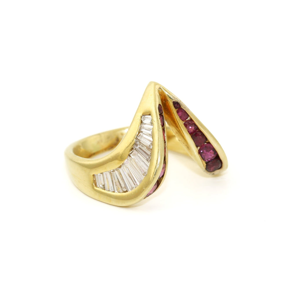 
                  
                    18k Gold x Abstract "Ecliptica" Cocktail Ring - Kingdom Jewelry
                  
                