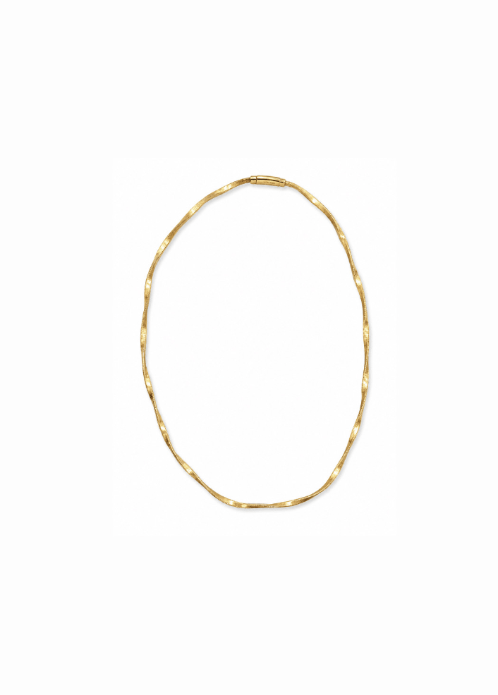 18k Twisted Snake Chain 19" - Kingdom Jewelry