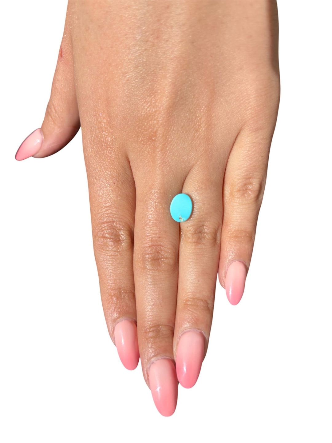 1.90ct Persian Robins Egg Blue Natural Turquoise - Kingdom Jewelry