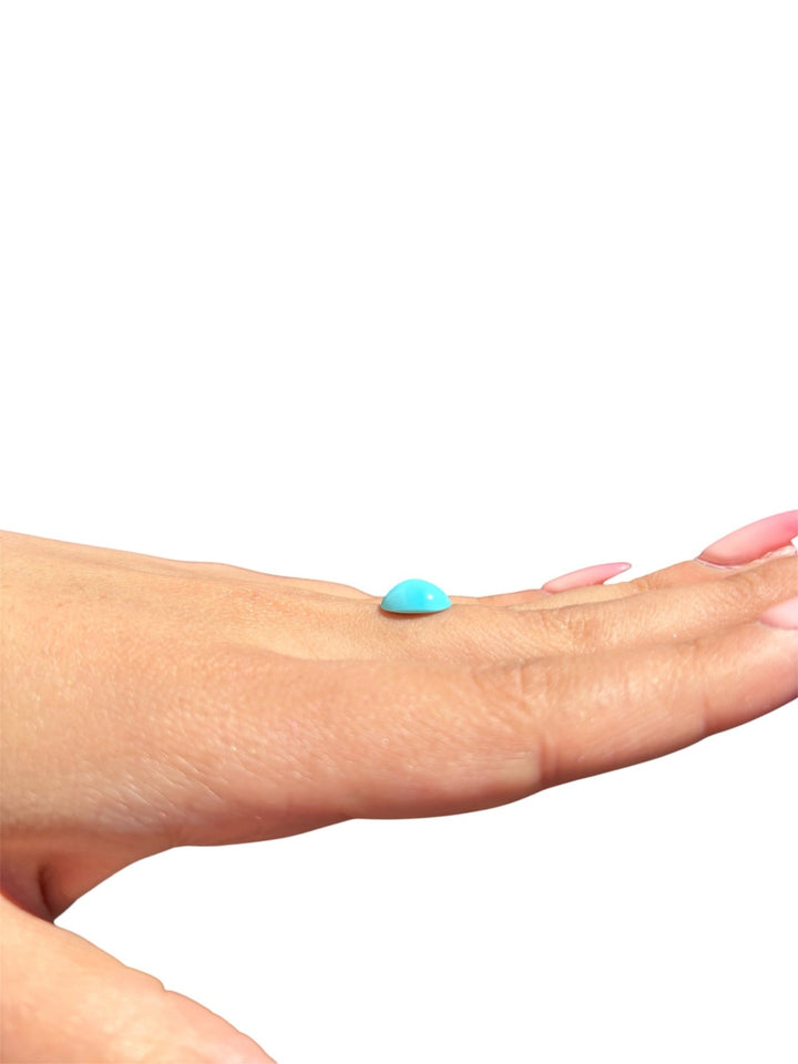 1.90ct Persian Robins Egg Blue Natural Turquoise - Kingdom Jewelry