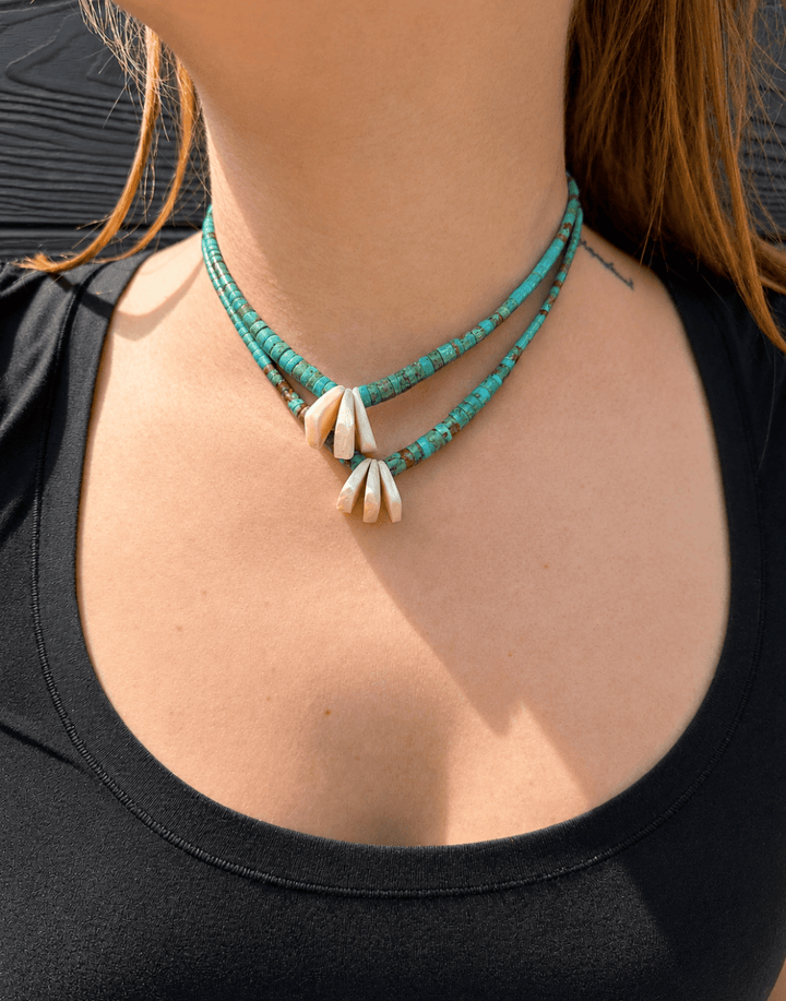1970s Heishi Jacla Necklace - Kingdom Jewelry