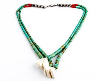 1970s Heishi Jacla Necklace - Kingdom Jewelry