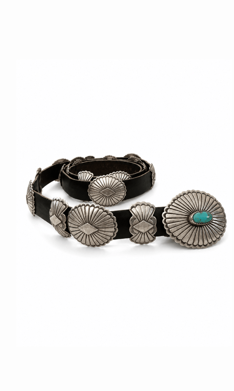 1980's Concho Belt - Kingdom Jewelry