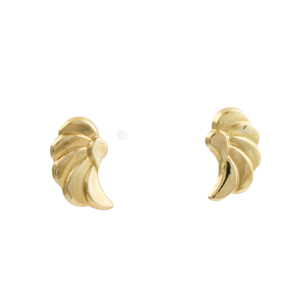 
                      
                        Angelic 10k Gold x Cherub Wing Earrings
                      
                    