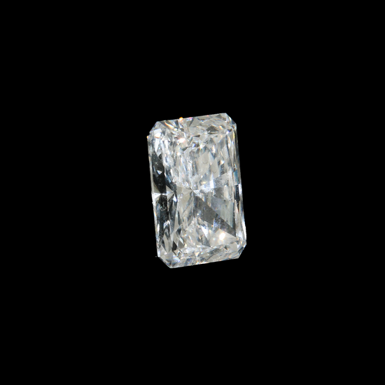 D VVS1. GIA 2.00 White Radiant Diamond + 18k Build Out (Brettan)