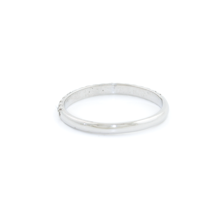 14k White Gold x 2mm Eternity Diamond Band- SPLIT PAYMENT