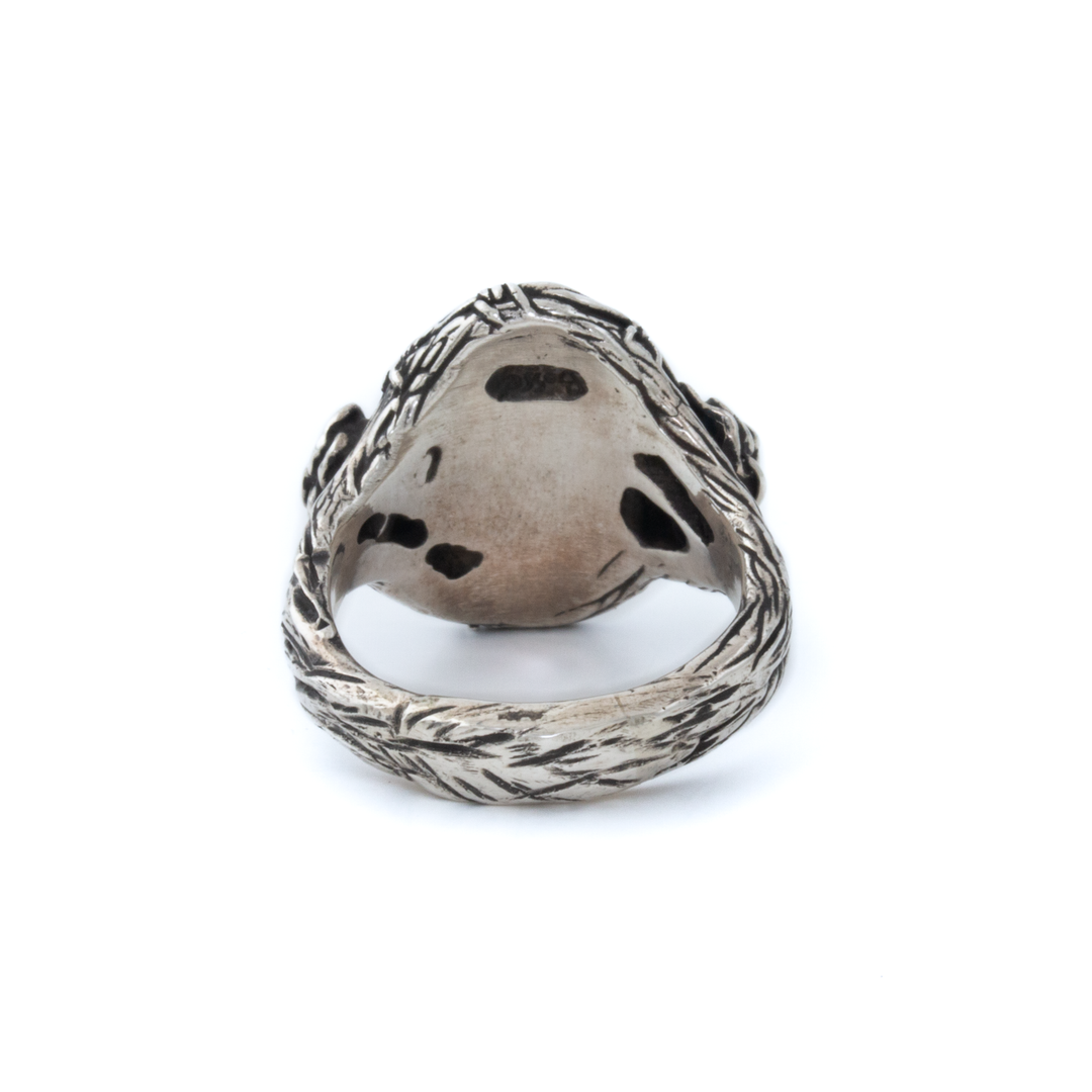 Silver x Godber-Burnham Turquoise "Thorn In My Heart" Signet