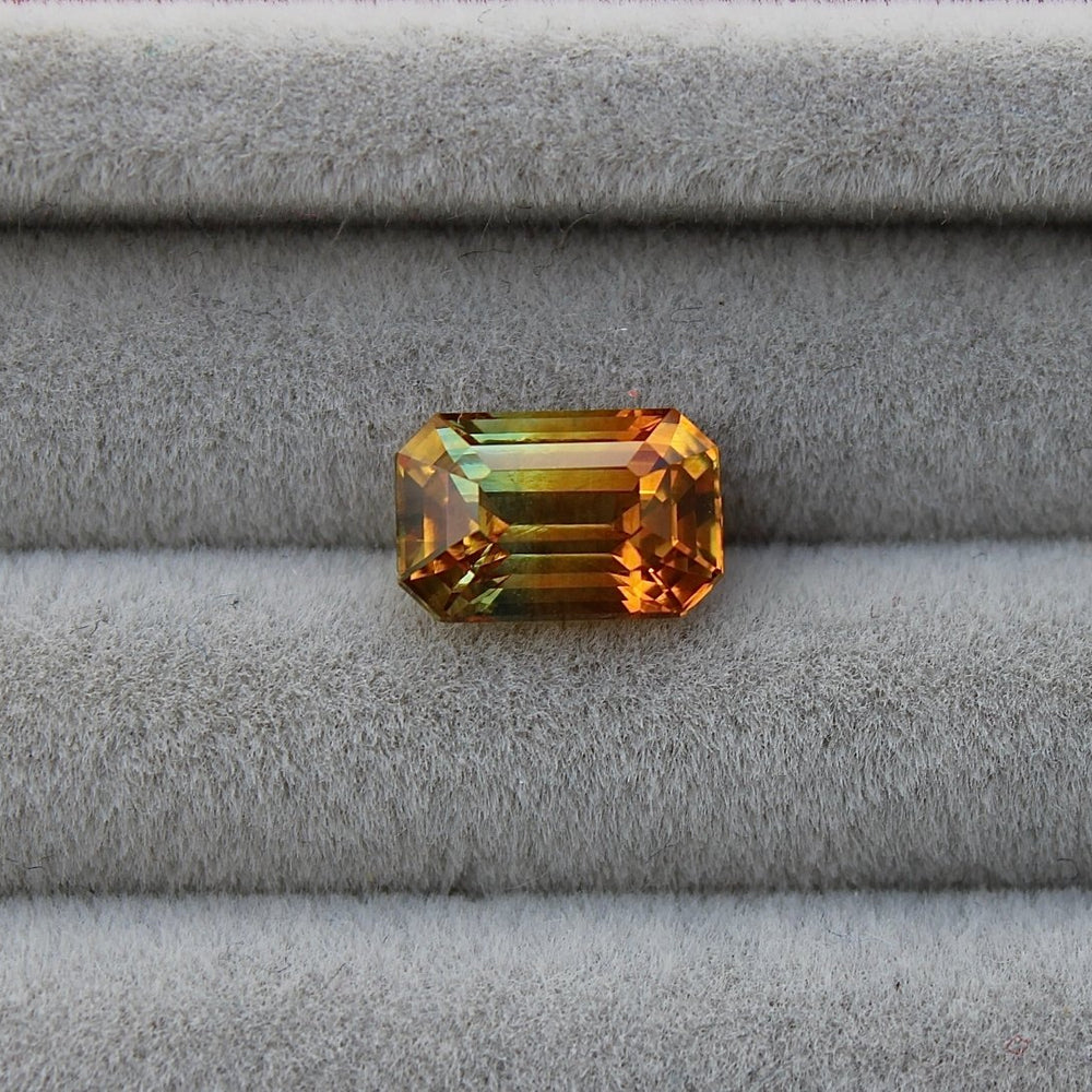 
                      
                        2.06ct Emerald Cut Yellow Parti Sapphire - Kingdom Jewelry
                      
                    