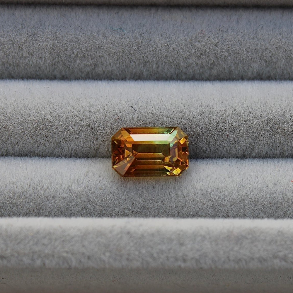 
                      
                        2.06ct Emerald Cut Yellow Parti Sapphire - Kingdom Jewelry
                      
                    