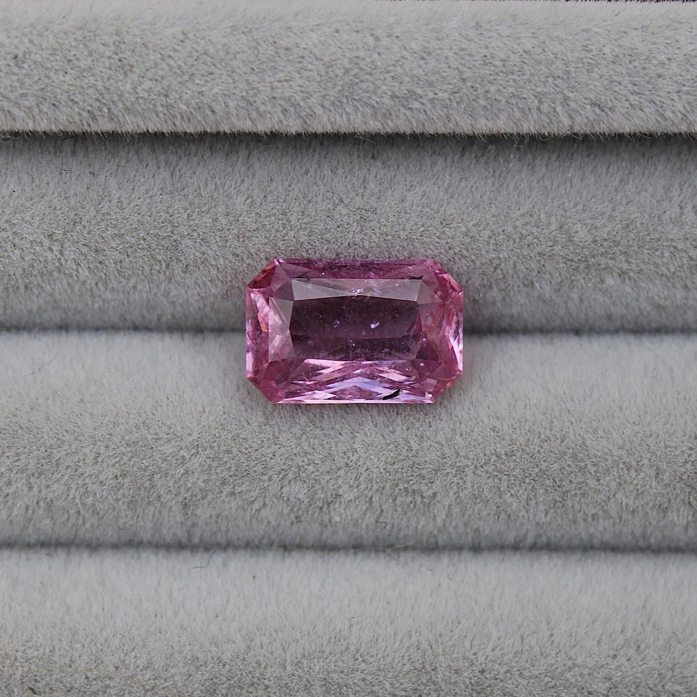 2.20ct Radiant Hot Pink Sapphire - Kingdom Jewelry