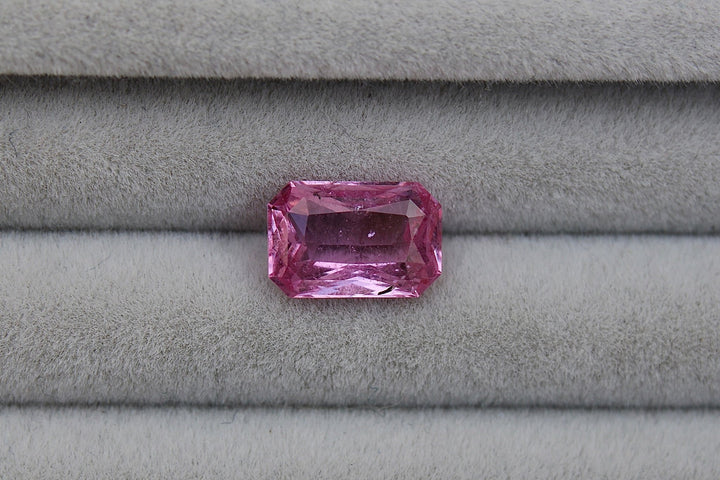 2.20ct Radiant Hot Pink Sapphire - Kingdom Jewelry