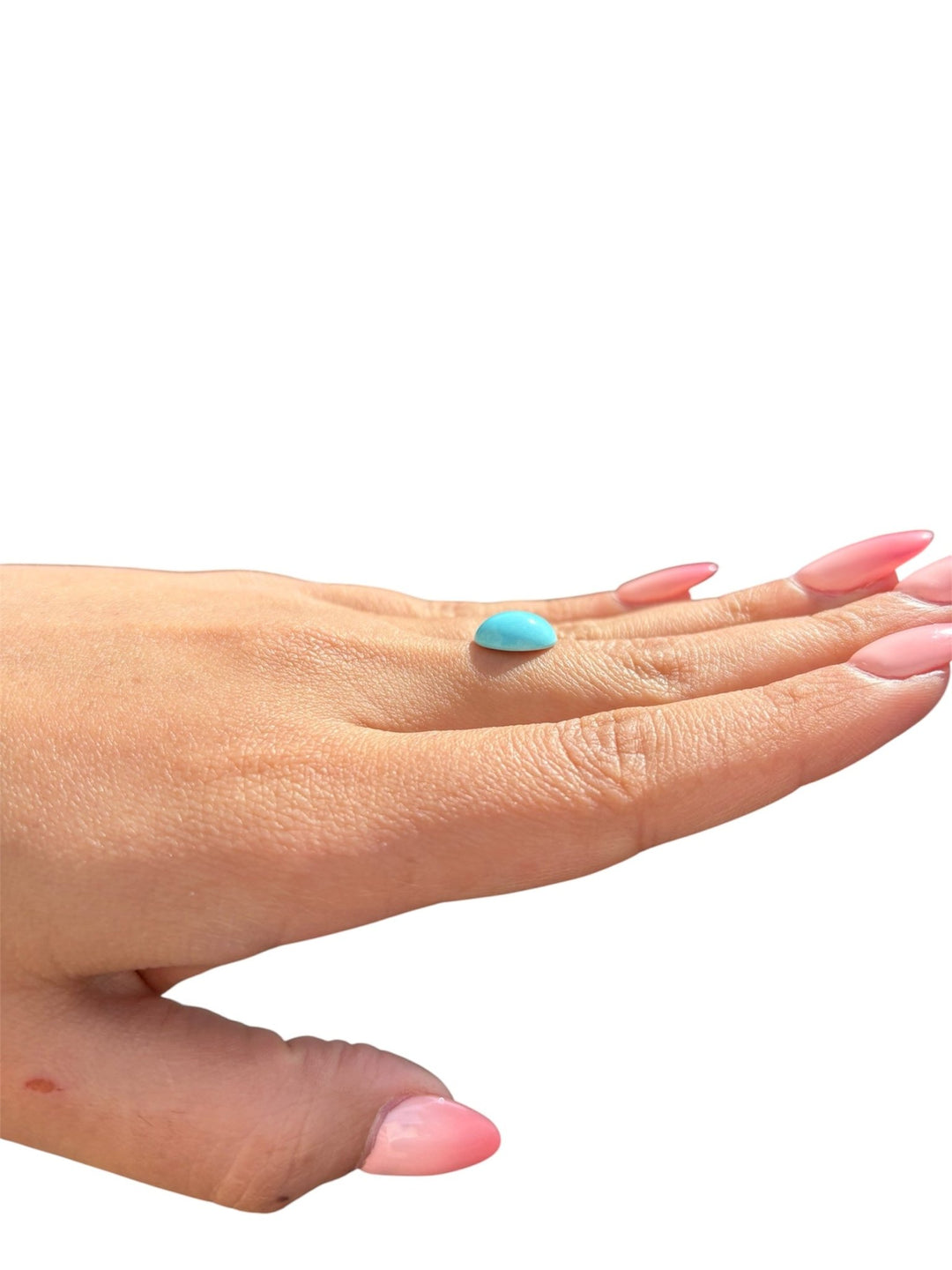 2.70ct Persian Robins Egg Blue Natural Turquoise - sd - Kingdom Jewelry