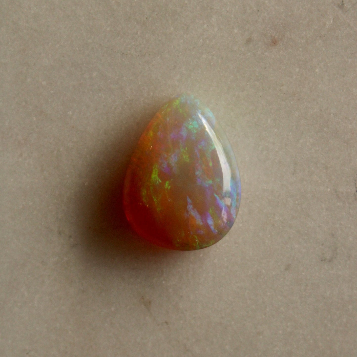 29.96 ct Teardrop x Ethiopian Welo Opal - Kingdom Jewelry