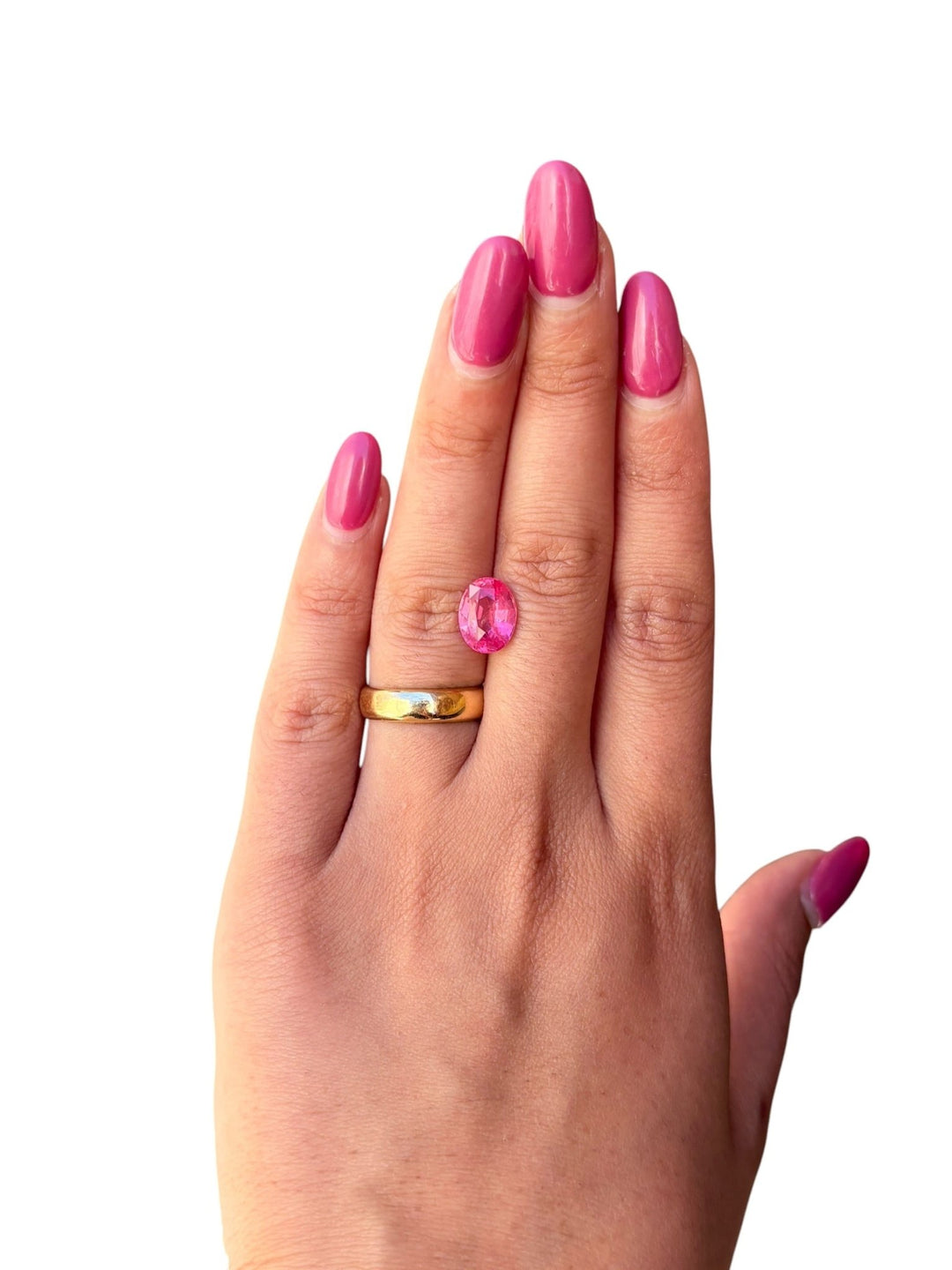 3.17ct Vivid Pink Mahenge Spinel - Kingdom Jewelry