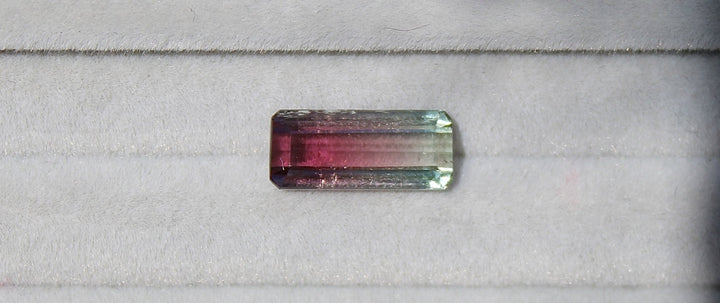 3.34ct Brazilian Elongated Bi Colour Tourmaline - Kingdom Jewelry
