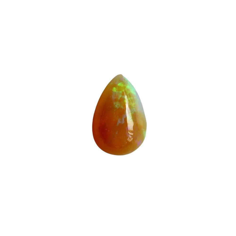 35.20 ct Teardrop x Fiery Ethiopian Welo Opal - Kingdom Jewelry