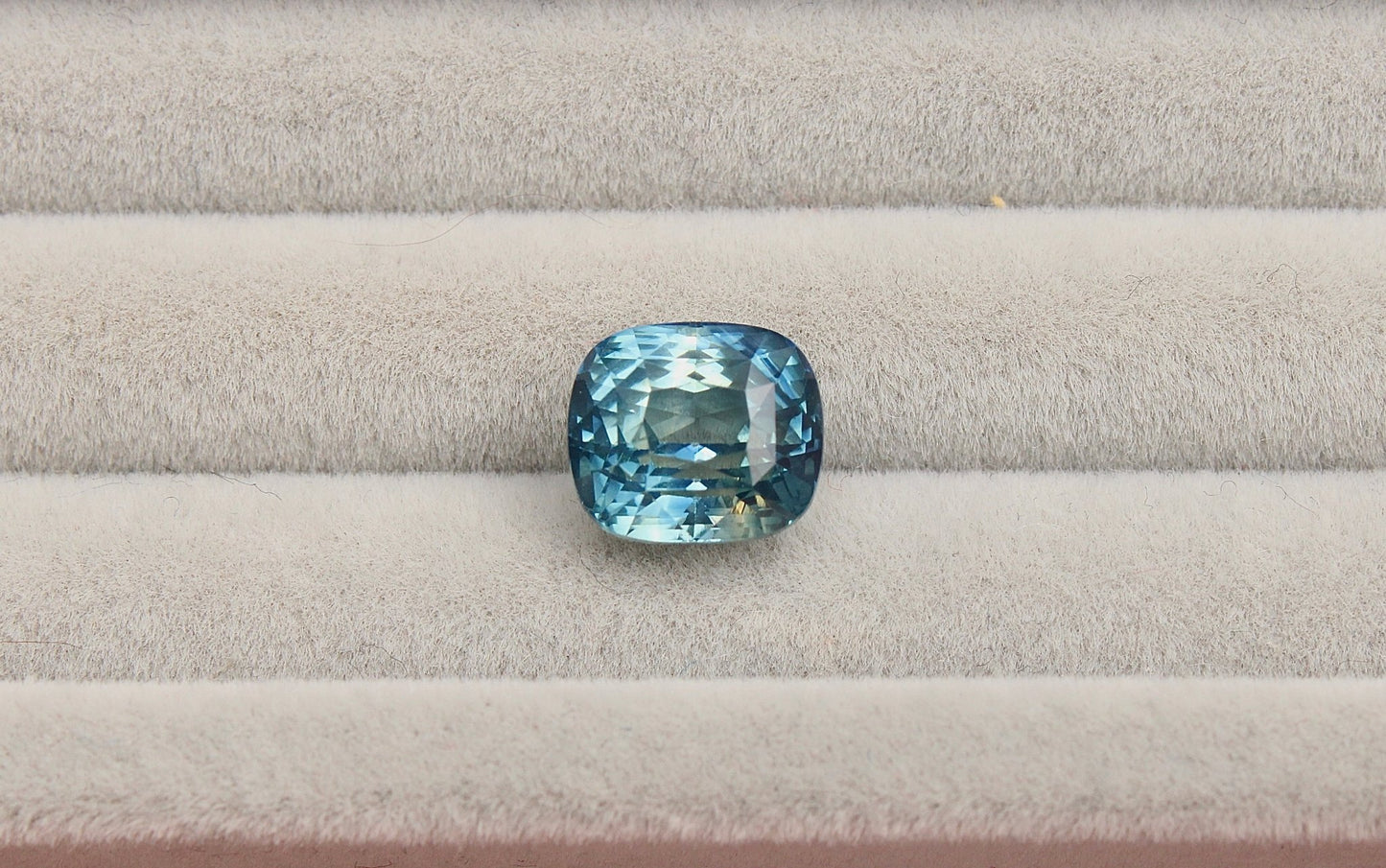 3.61ct Cushion Cut Sapphire - Kingdom Jewelry