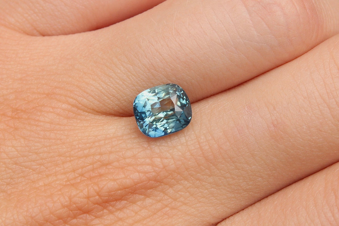 3.61ct Cushion Cut Sapphire - Kingdom Jewelry