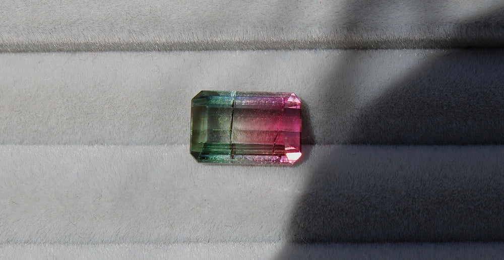 3.63ct Brazilian Bi Colour Tourmaline - Kingdom Jewelry