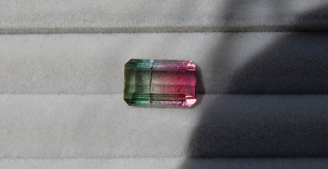 3.63ct Brazilian Bi Colour Tourmaline - Kingdom Jewelry